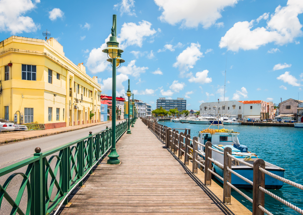 Barbados boardwalk