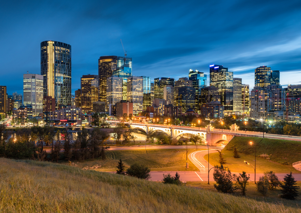 Calgary Canada skyline