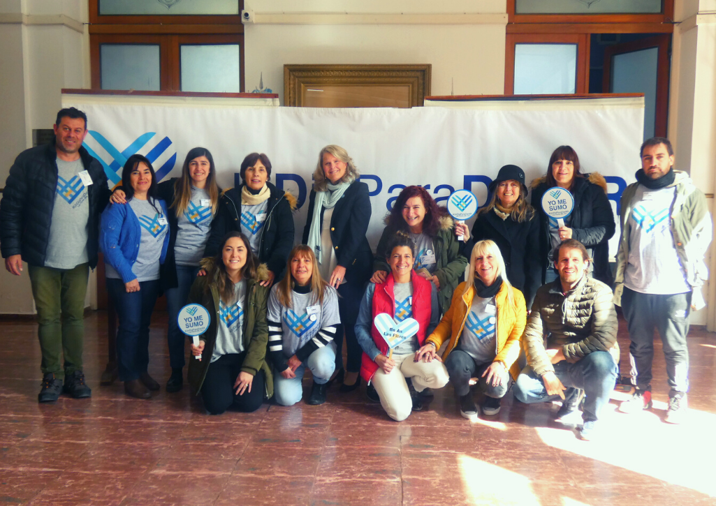 Group photo at the GivingTuesday Argentina summit