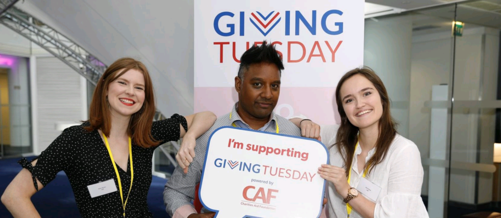 I'm supporting giving Tuesday powered by CAF