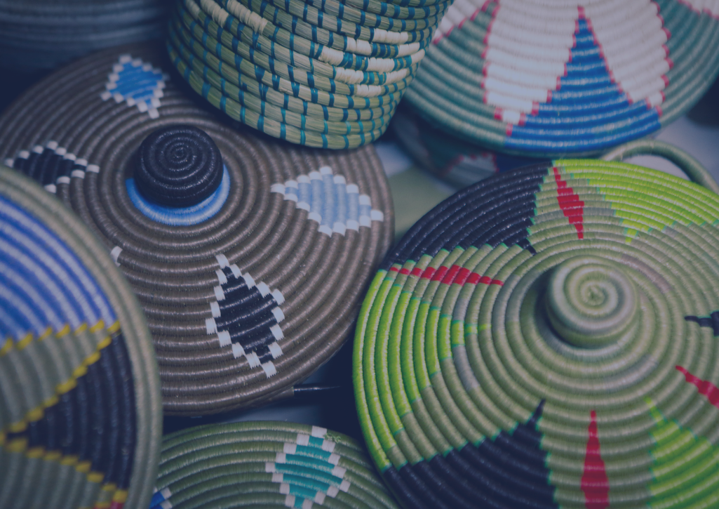 African sabai baskets